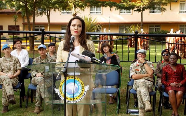 Envoy Angelina Jolie urges better treatment of refugees | iNFOnews.ca