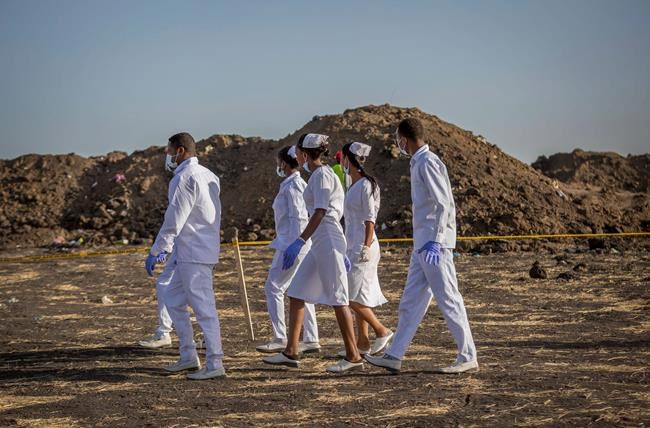 Boeing jet grounded in much of world after Ethiopia crash | iNFOnews.ca
