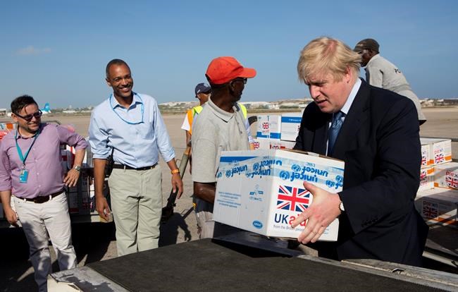 Boris Johnson in Somalia for surprise visit amid drought | iNFOnews.ca