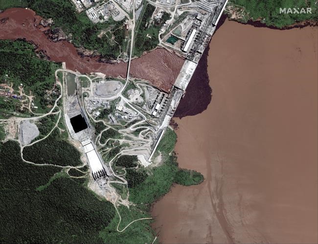 Satellite images show Ethiopia dam reservoir swelling | iNFOnews.ca