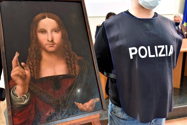 Italian police find stolen copy of Leonardo 'Salvator Mundi' | iNFOnews.ca