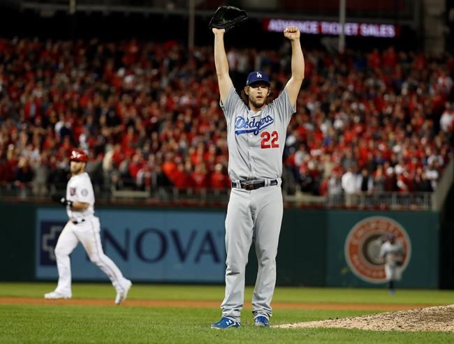 Kershaw gets save, LA tops Nats 4-3 to win NLDS | iNFOnews.ca