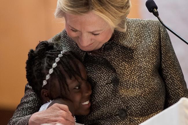 Clinton says wave of shootings show need to protect children | iNFOnews.ca CP707078692