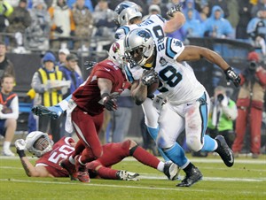 Cam Newton throws 2 TDs, defence shuts down Ryan Lindley as Panthers beat Cardinals 27-16 | iNFOnews.ca CP31338247