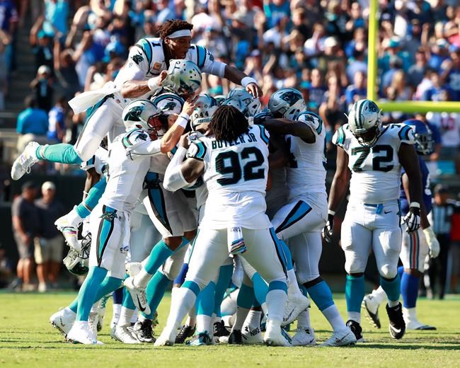 Graham Gano's 63-yard FG lifts Panthers past Giants | iNFOnews.ca