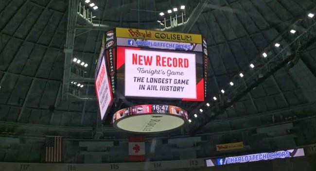 Krushelnyski scores in fifth OT, lifts Phantoms over Checkers in record setter | iNFOnews.ca