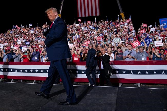 The Latest: Trump tells rally about '60 Minutes' interview | iNFOnews.ca