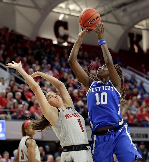NC State beats Kentucky 72-57, returns to women's Sweet 16 | iNFOnews.ca