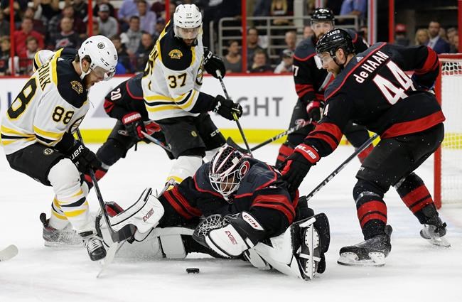 Bruins sweep Hurricanes to reach Stanley Cup Final | iNFOnews.ca