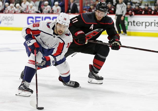 Hurricanes rout Caps 5-0 in 1st home playoff game since '09 | iNFOnews.ca