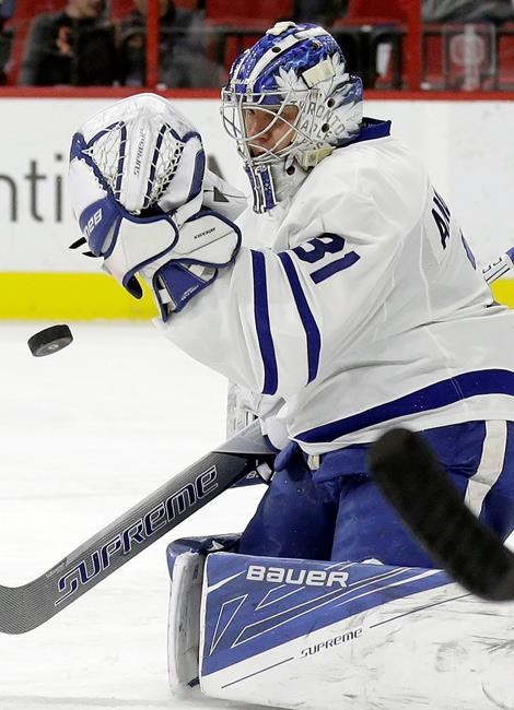 Rielly scores in OT to lift Maple Leafs over Hurricanes | iNFOnews.ca
