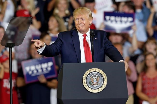Trump leans on issue of race in bid for a 2nd term in 2020 | iNFOnews.ca