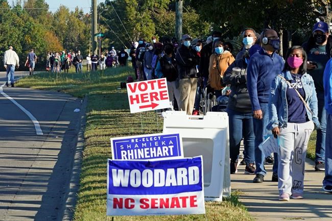 Supreme Court leaves NC absentee ballot deadline at Nov. 12 | iNFOnews.ca Supreme Court leaves NC absentee ballot deadline at Nov. 12 | iNFOnews.ca