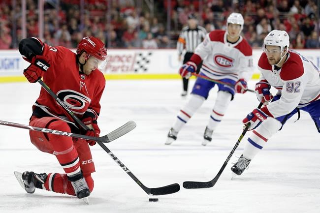 Hamilton, Hurricanes top Canadiens 4-3 in shootout | iNFOnews.ca Hamilton, Hurricanes top Canadiens 4-3 in shootout | iNFOnews.ca