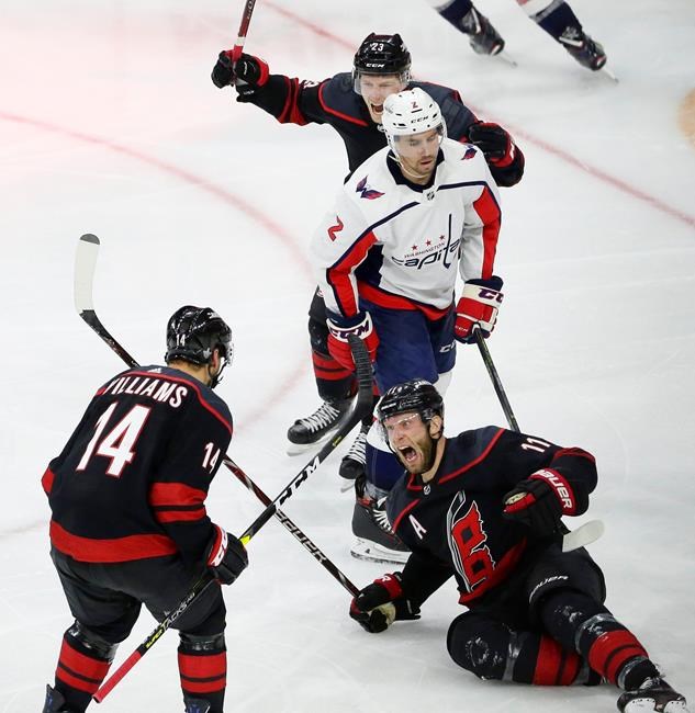 Hurricanes rally past Capitals 5-2, force Game 7 | iNFOnews.ca Hurricanes rally past Capitals 5-2, force Game 7 | iNFOnews.ca