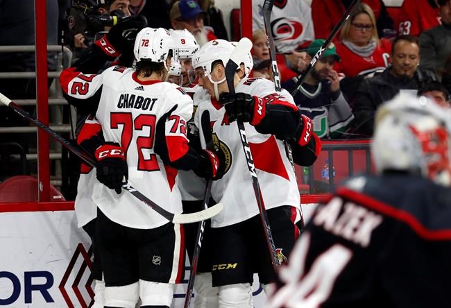 Ryan, Stone lead Senators to 4-1 win over Hurricanes | iNFOnews.ca