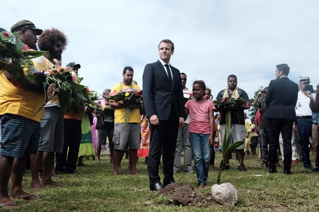 Macron honours New Caledonians before independence vote | iNFOnews.ca