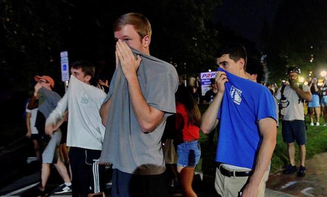 The Latest: 3 arrested in protest over Confederate toppling | iNFOnews.ca