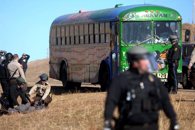 The Latest: Road reopens after pipeline protesters blockade | iNFOnews.ca The Latest: Road reopens after pipeline protesters blockade | iNFOnews.ca