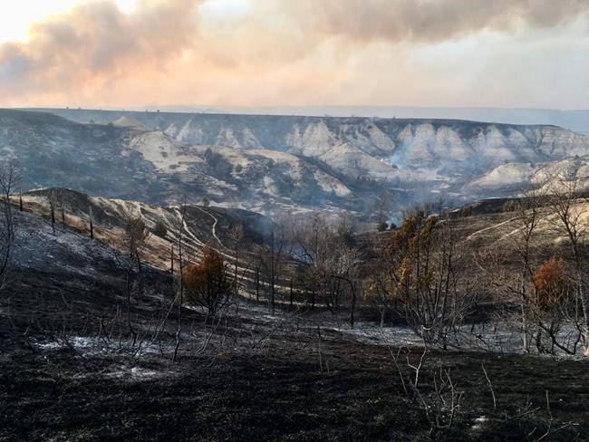 Wildfire in Theodore Roosevelt National Park triples in size | iNFOnews.ca