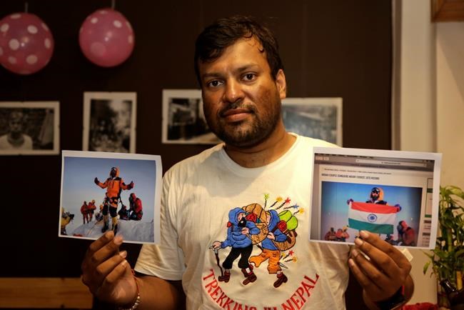 Indian police suspend 2 officers for fake Everest claim | iNFOnews.ca CP598112692