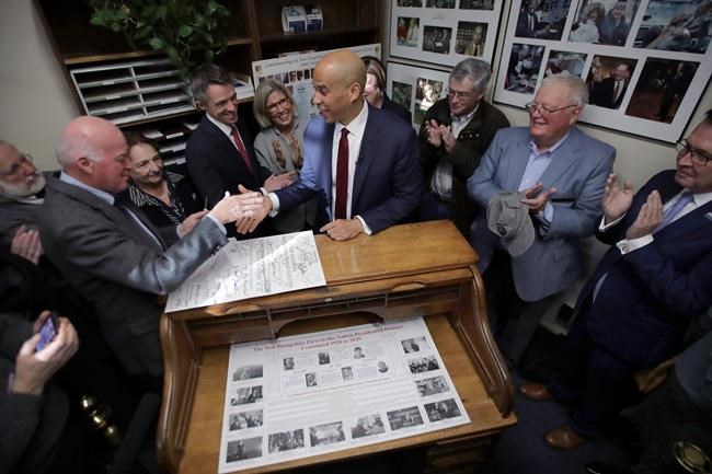 Cory Booker on ballot in New Hampshire, last day of filing | iNFOnews.ca Cory Booker on ballot in New Hampshire, last day of filing | iNFOnews.ca