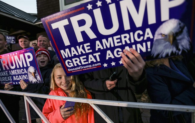 Donald Trump says life hasn't been easy, started with a 'small' $1 million loan from his dad | iNFOnews.ca CP35087279