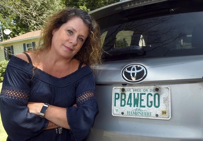 Governor steps in to help woman keep 'PB4WEGO' vanity plate | iNFOnews.ca