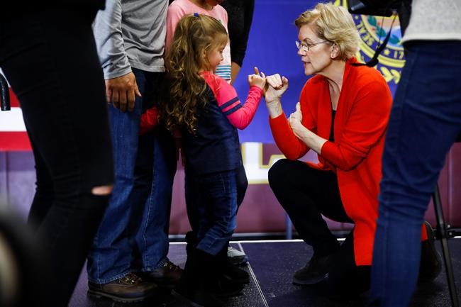 Elizabeth Warren's challenge: Breaking out of murky middle | iNFOnews.ca