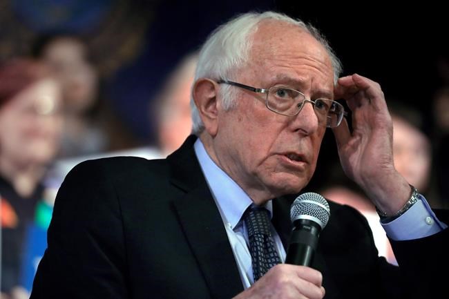 Sanders says he raised $25M in January, will bolster ad buys | iNFOnews.ca