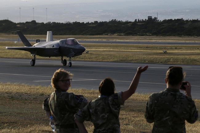 UK F-35 fighters fly missions from Cyprus over Syria, Iraq | iNFOnews.ca