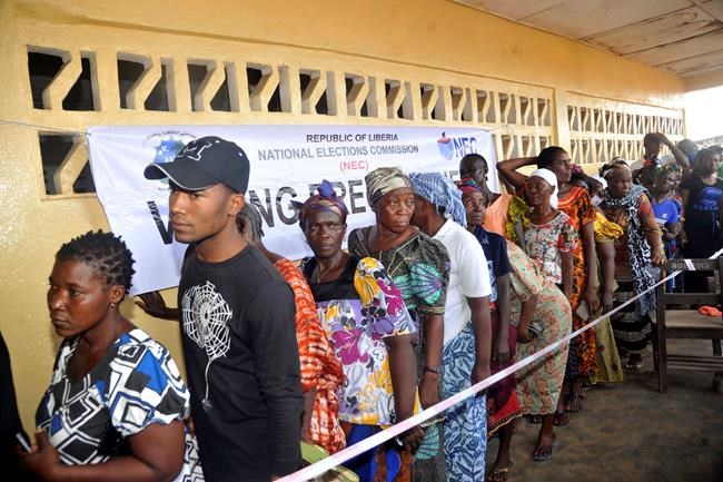 Liberia expects provisional election results Thursday | iNFOnews.ca