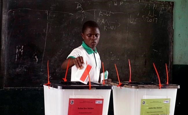 Liberia votes to replace Africa's 1st female leader | iNFOnews.ca