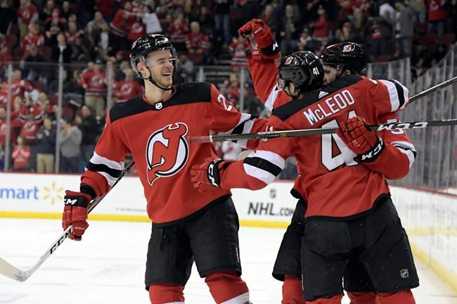 Devils D Mirco Mueller has movement after bad fall | iNFOnews.ca Devils D Mirco Mueller has movement after bad fall | iNFOnews.ca