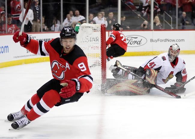 Hall has 2 goals, 2 assists as slumping Devils beat Senators | iNFOnews.ca