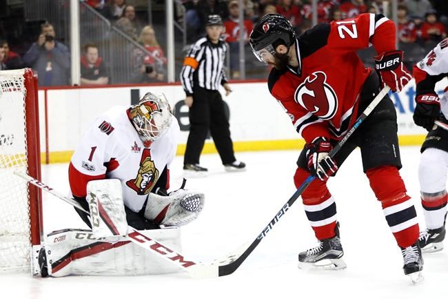 Sens' Condon gets 'special' shutout during father-son trip | iNFOnews.ca CP421488171