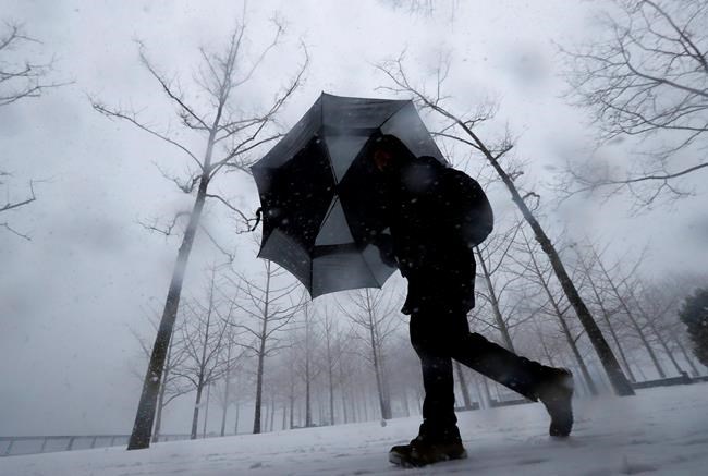 The Latest: Drivers getting stuck on NY roads during storm | iNFOnews.ca