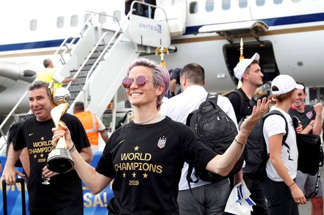 US women's soccer team captain accepts Capitol invitation | iNFOnews.ca CP1846843518