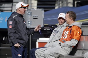 Peyton Manning wins 5th MVP, AP offensive player, Kuechly defensive player, Rivera top coach. | iNFOnews.ca CP27044600