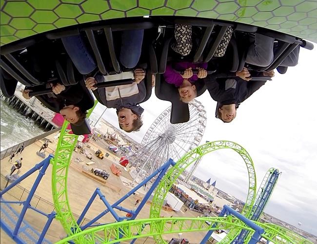 New roller coaster replaces the one Sandy plunged into sea | iNFOnews.ca