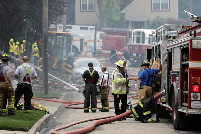 Explosion levels New Jersey home, injuring lone occupant | iNFOnews.ca Explosion levels New Jersey home, injuring lone occupant | iNFOnews.ca