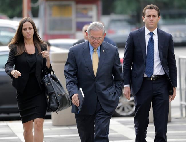 The Latest: Menendez keeps busy public schedule amid trial. | iNFOnews.ca