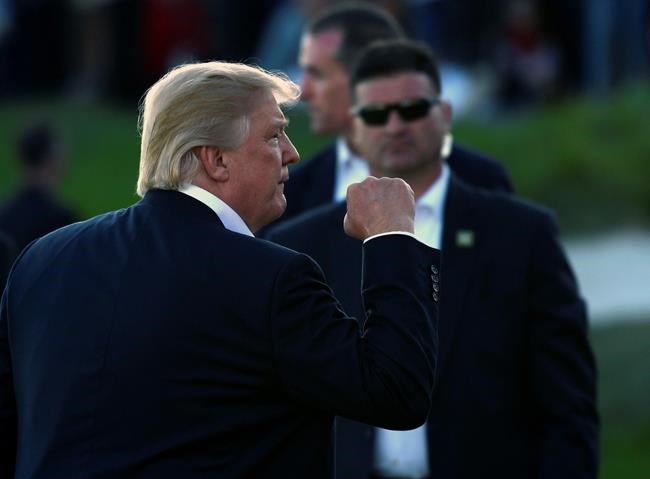 The Latest: Trump dedicates golf trophy to hurricane victims | iNFOnews.ca