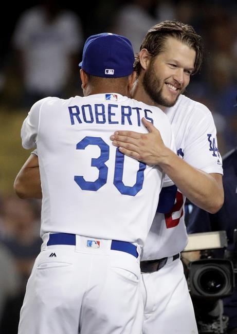 Kershaw allows 2 hits, Dodgers blank Braves 3-0 for 2-0 lead | iNFOnews.ca