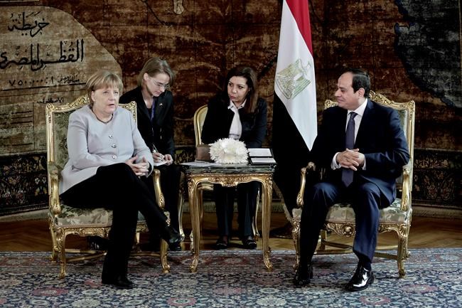 Merkel visits Egypt with eye on stemming migration | iNFOnews.ca