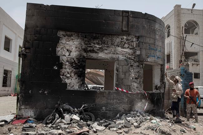 The Latest: Yemen rebels claim to have collaborators in Aden | iNFOnews.ca