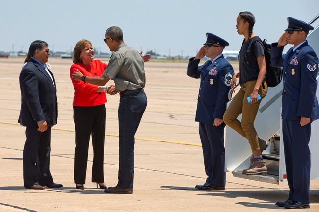 Obama family tours Carlsbad Caverns | iNFOnews.ca Obama family tours Carlsbad Caverns | iNFOnews.ca