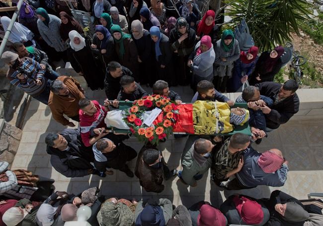 UN envoy condemns settler violence after Palestinian killed | iNFOnews.ca CP619522500