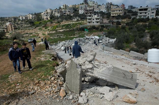 Israeli army demolishes home of alleged Palestinian attacker | iNFOnews.ca CP969729088