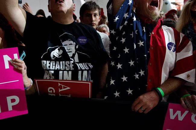 The Latest: Protesters' siren draws Trump's attention | iNFOnews.ca The Latest: Protesters' siren draws Trump's attention | iNFOnews.ca